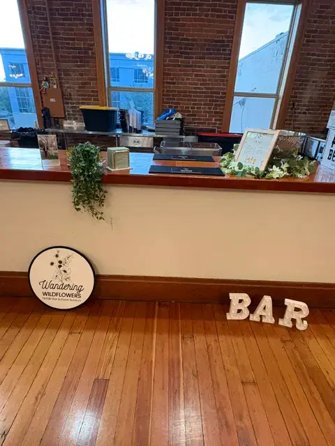 Ballroom bar area