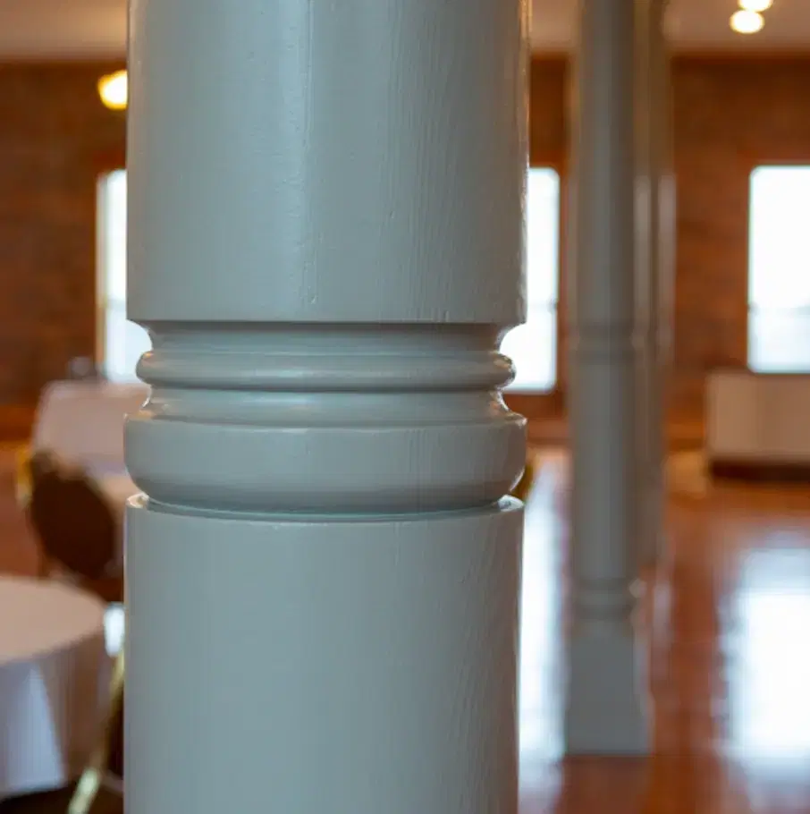 Ballroom pillar detail